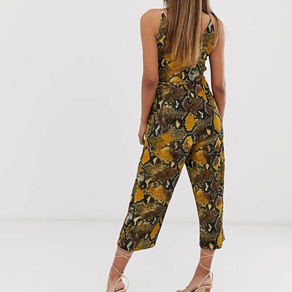 Snake Culotte jumpsuit - Picture 4 of 4